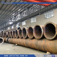 (dredging) spiral pipe with or wthout flanges